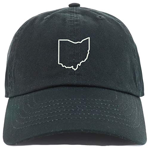 Trendy Apparel Shop Youth Ohio State Outline Adjustable Soft Crown Baseball Cap