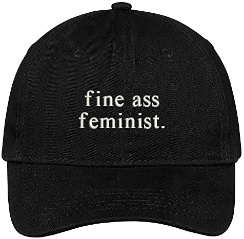 Trendy Apparel Shop Fine Ass Feminist Embroidered Cap Premium Cotton Dad Hat