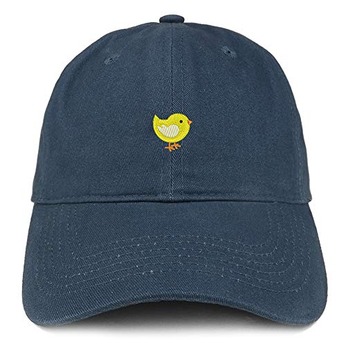 Trendy Apparel Shop Chick Embroidered Soft Crown 100% Brushed Cotton Cap