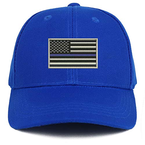 Trendy Apparel Shop USA TBL Flag Embroidered Youth Size Kids Structured Baseball Cap