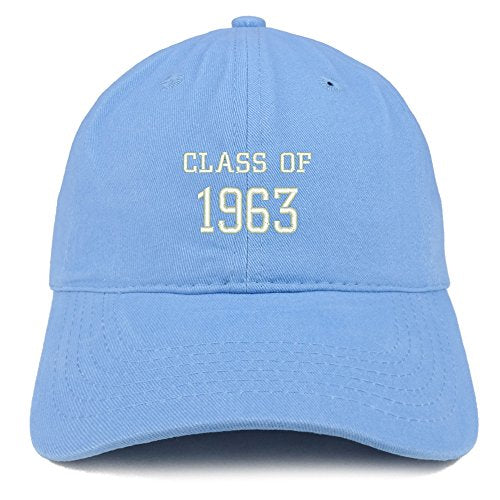 Trendy Apparel Shop Class of 1963 Embroidered Reunion Brushed Cotton Baseball Cap