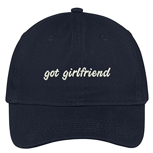 Trendy Apparel Shop Got Girlfriend? Embroidered Adjustable Cotton Cap