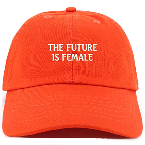 Trendy Apparel Shop Youth Future is Female Adjustable Soft Crown Baseball Cap