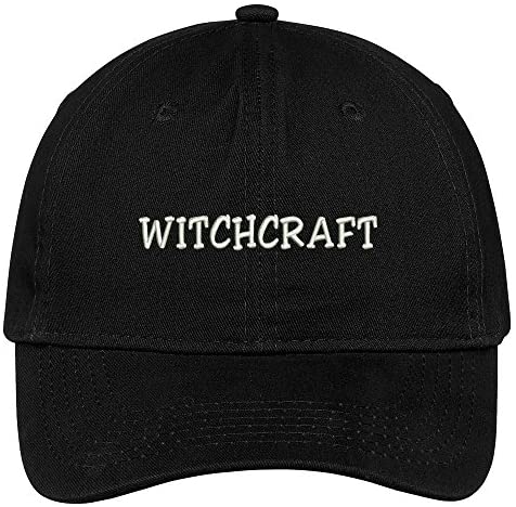 Trendy Apparel Shop Witchcraft Embroidered 100% Quality Brushed Cotton Baseball Cap