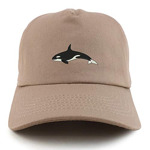 Trendy Apparel Shop Orca Killer Whale Unstructured 5 Panel Dad Baseball Cap
