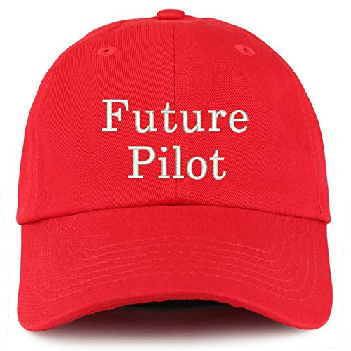 Trendy Apparel Shop Youth Future Pilot Unstructured Cotton Baseball Cap