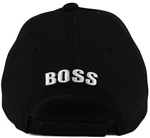 Trendy Apparel Shop I'm A Boss 3D Puff Embroidered Structured Adjustable Baseball Cap