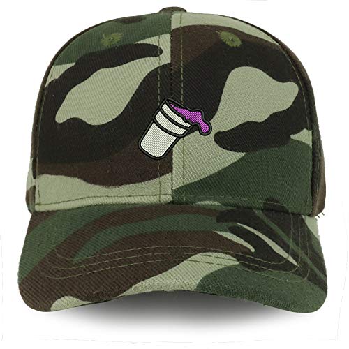 Trendy Apparel Shop Double Cup Morning Coffee Embroidered Youth Size Kids Structured Baseball Cap