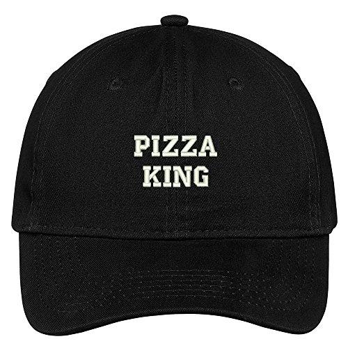 Trendy Apparel Shop Pizza King Embroidered Low Profile Adjustable Cap Dad Hat