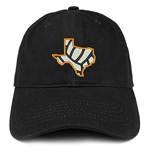 Trendy Apparel Shop Texas Volleyball Embroidered Brushed Cotton Cap