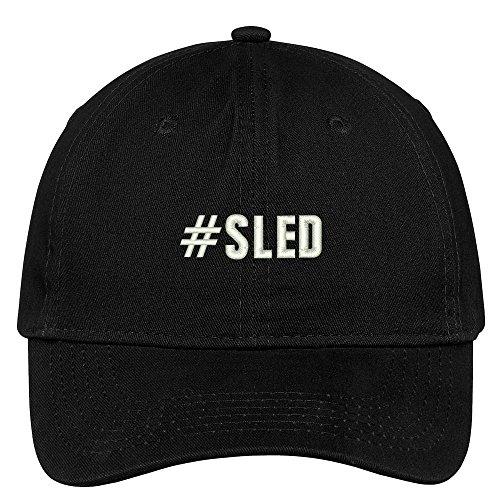 Trendy Apparel Shop Hashtag #Sled Embroidered Dad Hat Adjustable Cotton Baseball Cap