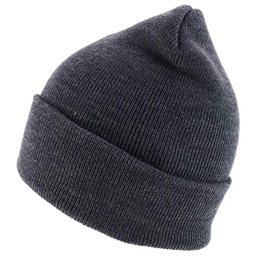Trendy Apparel Shop Made in USA Winter Cuff Folded Long Beanie