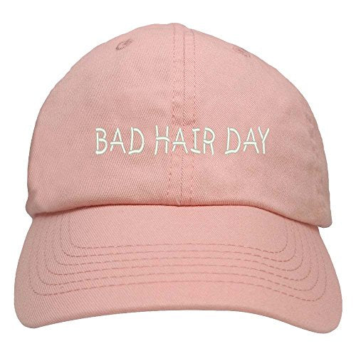 Trendy Apparel Shop Bad Hair Day Kids Embroidered Cotton Baseball Cap