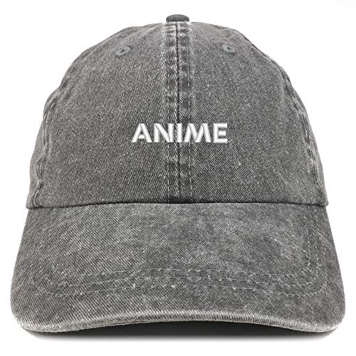 Trendy Apparel Shop Anime Adjustable Embroidered Washed Low Profile Cap