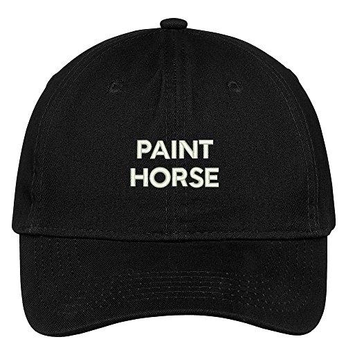 Trendy Apparel Shop Paint Horse Breed Embroidered Dad Hat Adjustable Cotton Baseball Cap