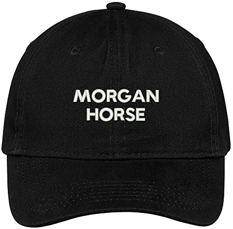 Trendy Apparel Shop Morgan Horse Breed Embroidered Dad Hat Adjustable Cotton Baseball Cap