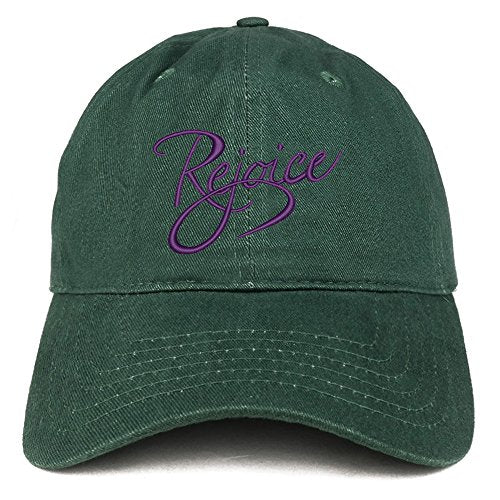 Trendy Apparel Shop Rejoyce Embroidered Low Profile Brushed Cotton Cap