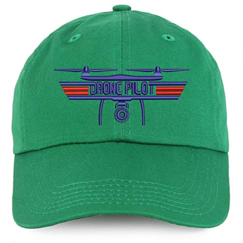 Trendy Apparel Shop Youth Drone Top Gun Pilot Unstructured Cotton Baseball Cap