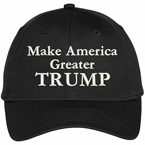 Trendy Apparel Shop Make America Greater Trump Embroidered Adjustable Snapback Baseball Cap