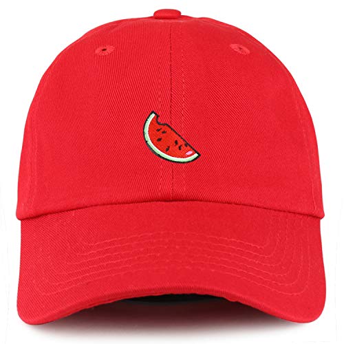 Trendy Apparel Shop Watermelon Patch Youth Small Fit Unstructured Cotton Baseball Cap