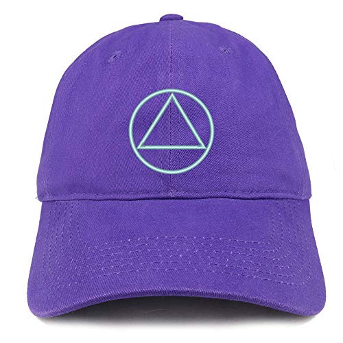Trendy Apparel Shop Alcoholics Anonymous Soft Crown 100% Brushed Cotton Cap
