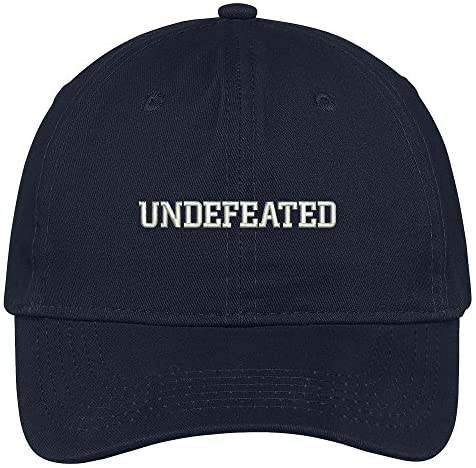 Trendy Apparel Shop Undefeated Embroidered 100% Quality Brushed Cotton