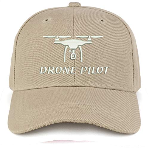 Trendy Apparel Shop Drone Pilot Embroidered Youth Size Kids Structured Baseball Cap