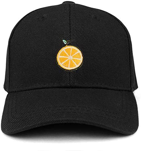 Trendy Apparel Shop Orange Patch Structured Infant Baseball Cap