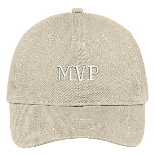 Trendy Apparel Shop MVP Embroidered 100% Quality Brushed Cotton Baseball Cap