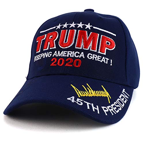 Trendy Apparel Shop Assorted Trump 2020 Keep America Great Embroidered Design Baseball Cap