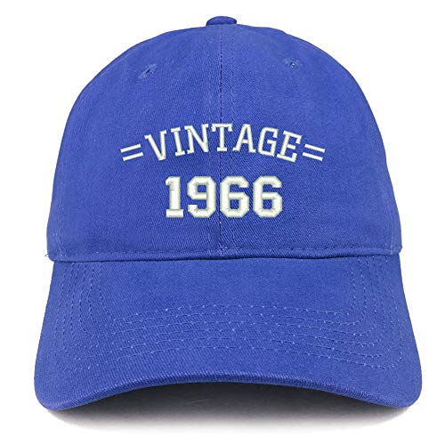 Trendy Apparel Shop Vintage 1966 55th Birthday Baseball Cap