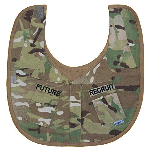 Trendy Apparel Shop Infant Future Recruit Camouflage Bib - Camo