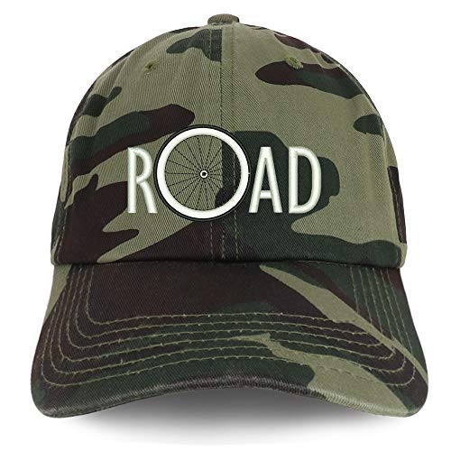 Trendy Apparel Shop Bicycle Road Embroidered Unstructured Cotton Dad Hat