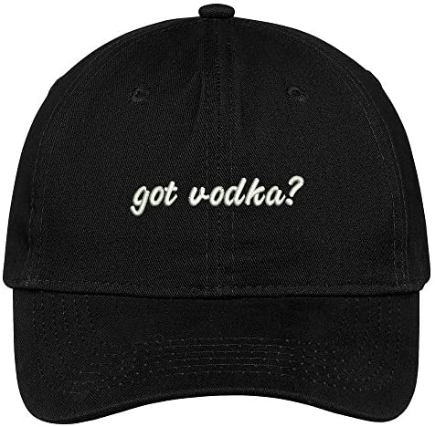 Trendy Apparel Shop Got Vodka? Embroidered Adjustable Cotton Cap