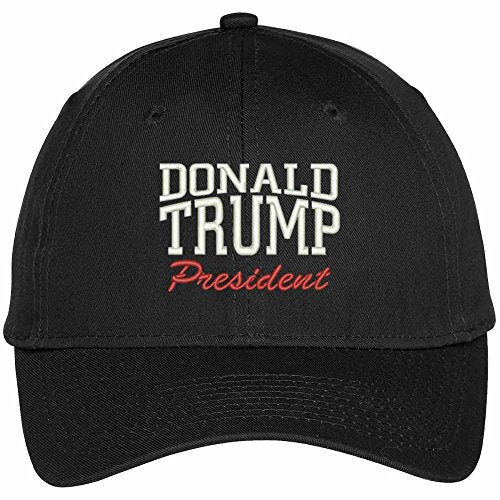 Trendy Apparel Shop Donald Trump President Embroidered Adjustable Snapback Baseball Cap