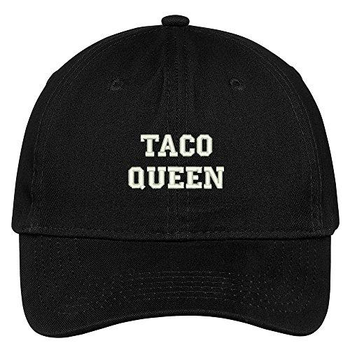 Trendy Apparel Shop Taco Queen Embroidered Low Profile Adjustable Cap Dad Hat
