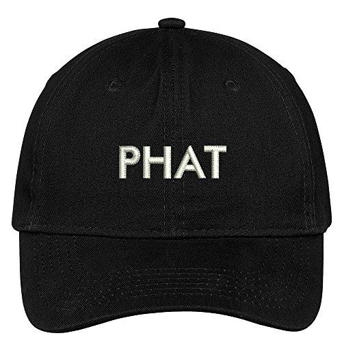 Trendy Apparel Shop PHAT Embroidered Soft Crown 100% Brushed Cotton Dad Hat Cap