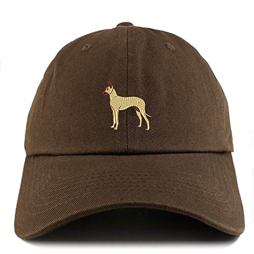 Trendy Apparel Shop Great Dane Dog Embroidered Low Profile Soft Cotton Dad Hat Cap