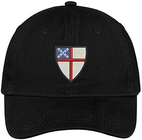 Trendy Apparel Shop Episcopal Shield Embroidered Cap Premium Cotton Dad Hat
