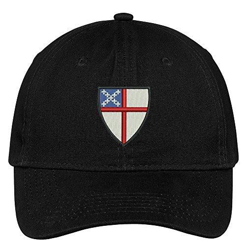 Trendy Apparel Shop Episcopal Shield Embroidered Cap Premium Cotton Dad Hat