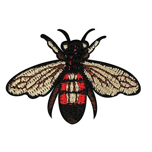 Trendy Apparel Shop Garden Insect Embroidered Iron On Patch