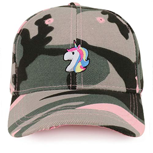Trendy Apparel Shop Unicorn Patch Structured Infant Baseball Cap