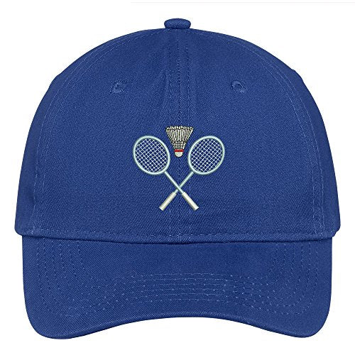 Trendy Apparel Shop Badminton Equipment Embroidered Soft Crown 100% Brushed Cotton Cap