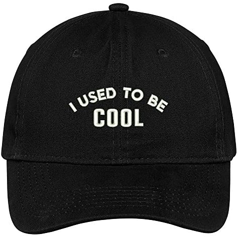 Trendy Apparel Shop I used To Be Cool Embroidered Low Profile Adjustable Cap Dad Hat