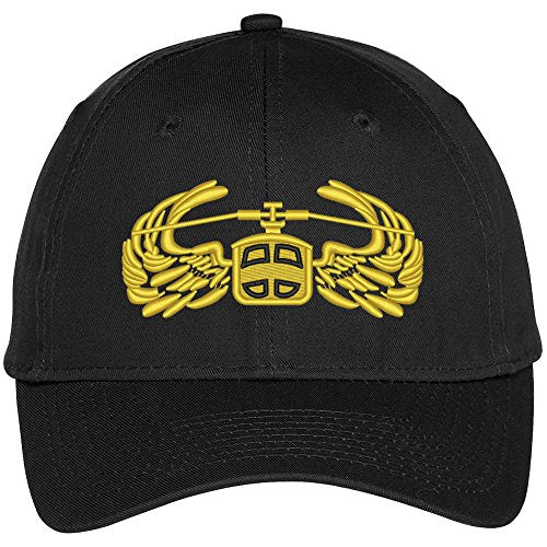 Trendy Apparel Shop US Army Air Assault Embroidered High Profile Baseball Cap