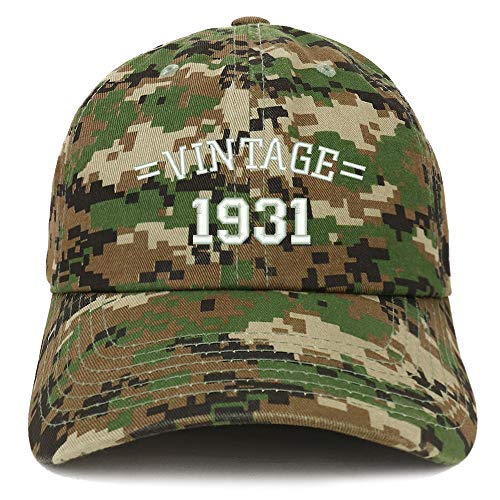 Trendy Apparel Shop Vintage 1931 90th Birthday Baseball Cap