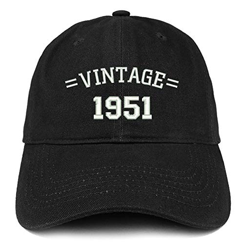 Trendy Apparel Shop Vintage 1951 70th Birthday Baseball Cap