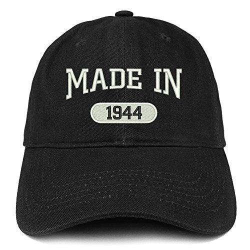 Trendy Apparel Shop Made in 1944 Embroidered Birthday Brushed Cotton Cap