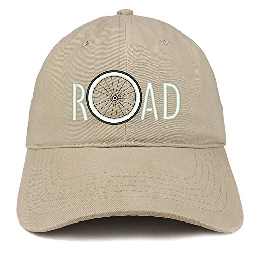 Trendy Apparel Shop Bicycle Road Embroidered Unstructured Cotton Dad Hat