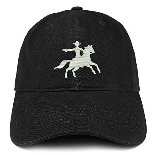 Trendy Apparel Shop Shooting Cowboy Soft Crown 100% Brushed Cotton Cap